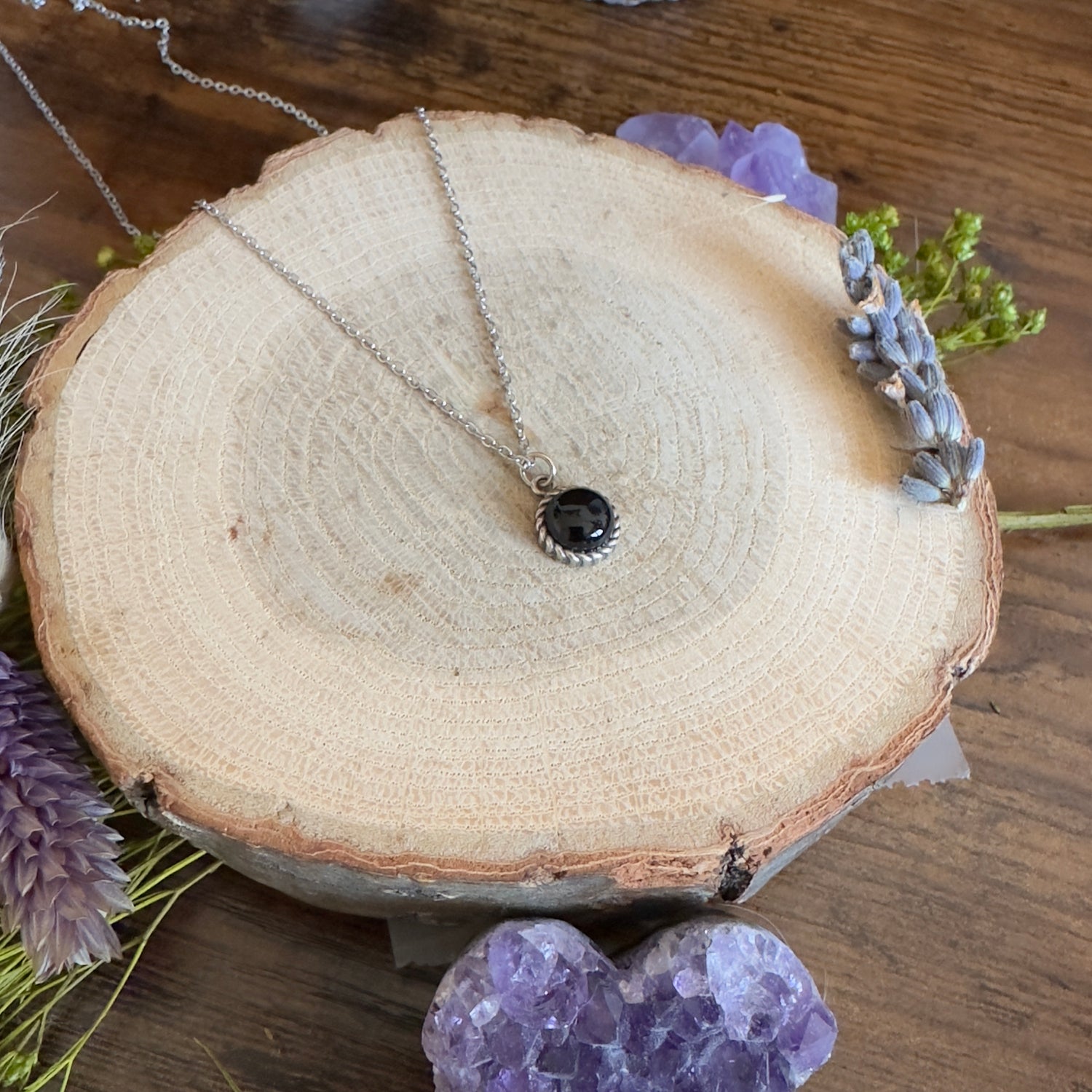 Pendentif Tourmaline Noire de Russie