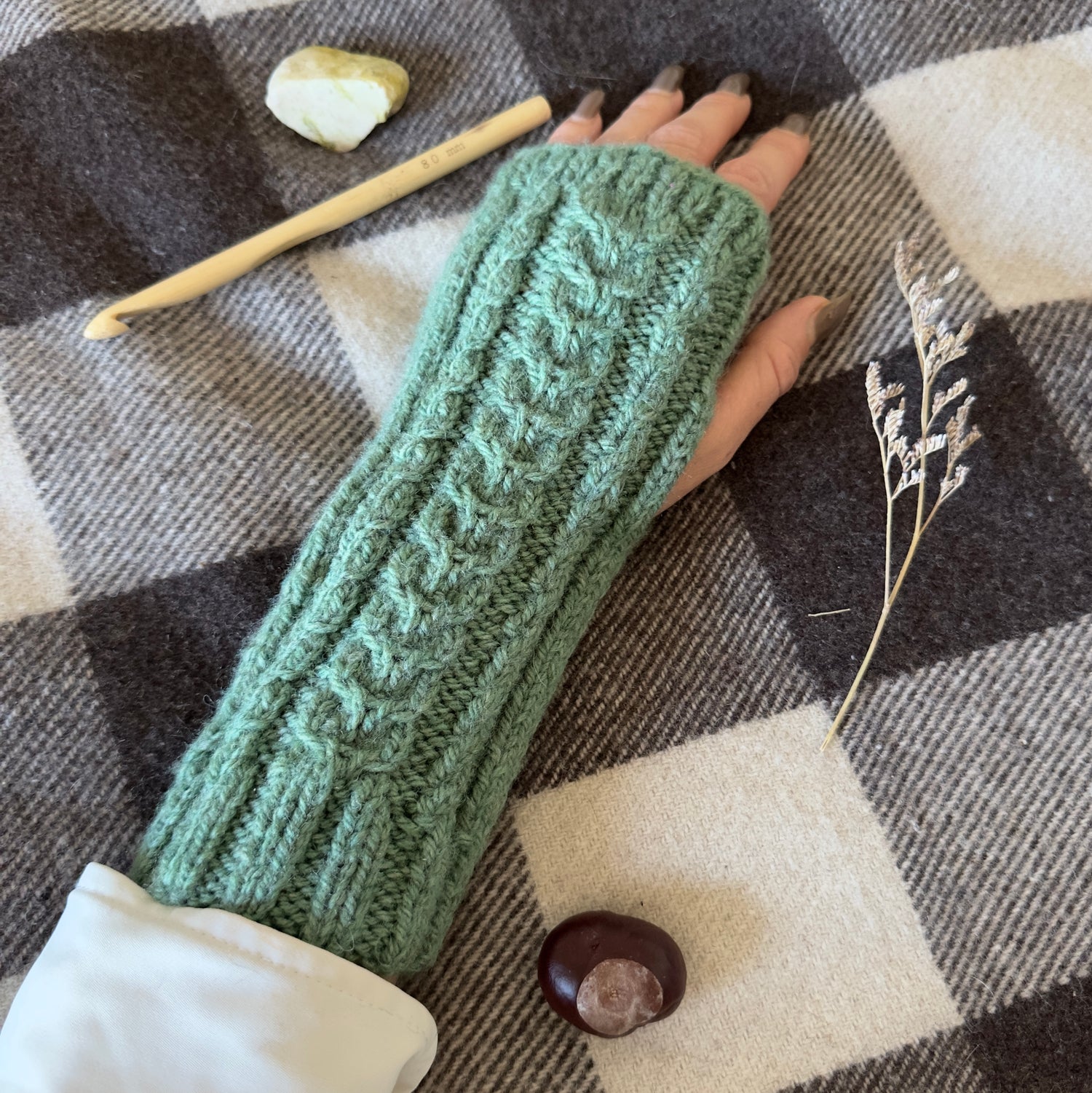 Mitaines • Vert Sauge