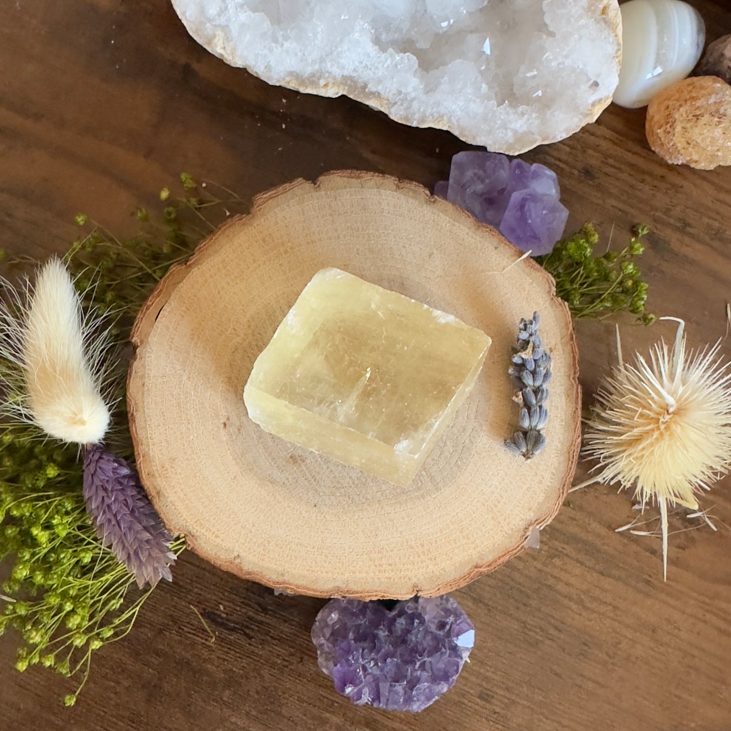 Calcite Optique de Madagascar • Pierre brute