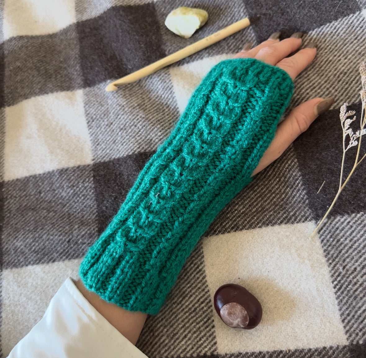 Mitaines • Vert Émeraude